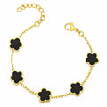 Flower Meadow Bracelet 18k Gold