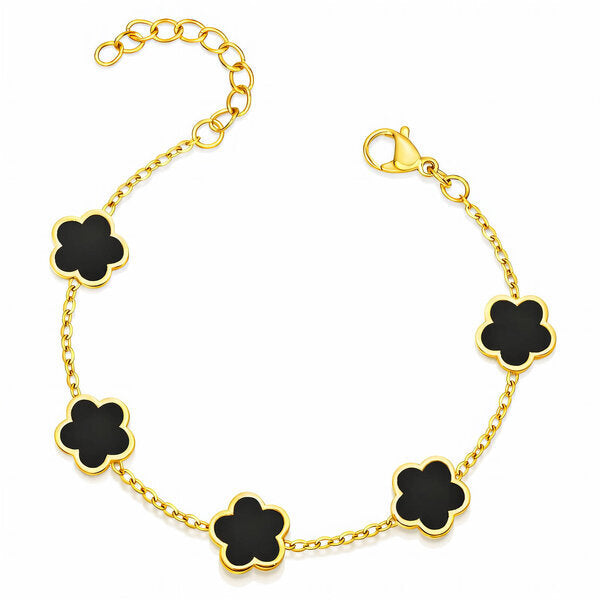 Flower Meadow Bracelet 18k Gold