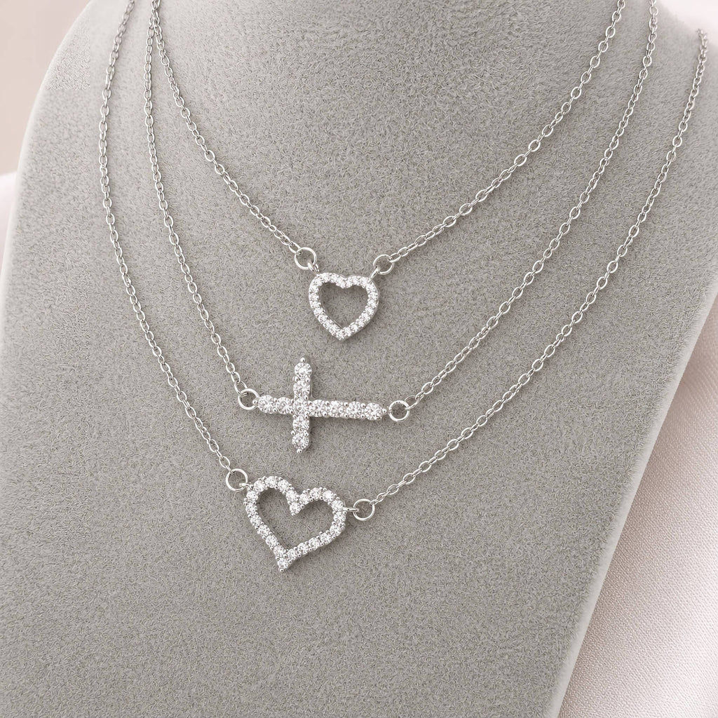 Crystallic Heart Necklace