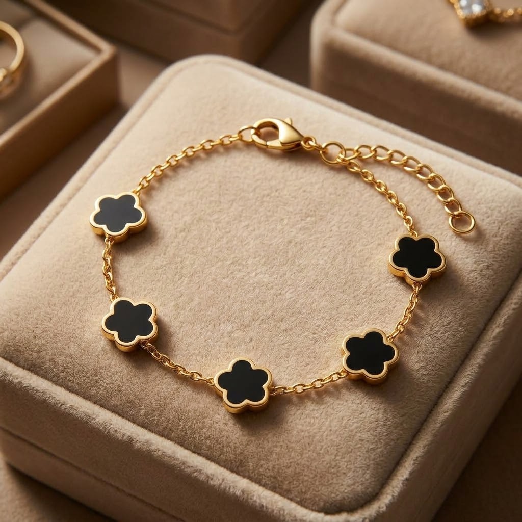 Flower Meadow Bracelet 18k Gold